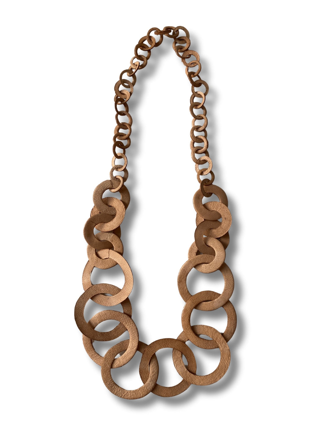Collana pelle Sahara-collana-Bijondo-Beige-Bijondo