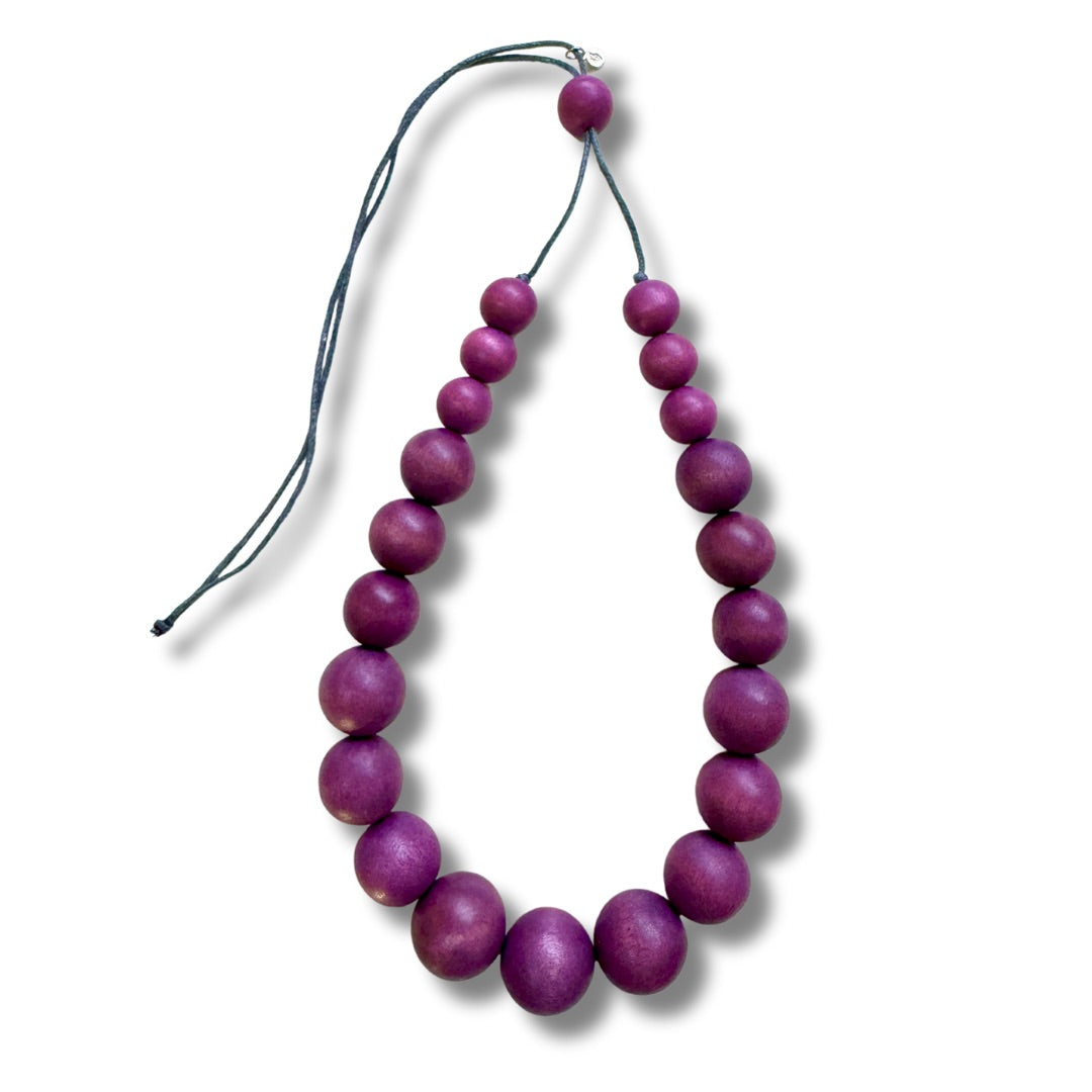 Collana regolabile legno Rio-collana-EW-Malva-Bijondo
