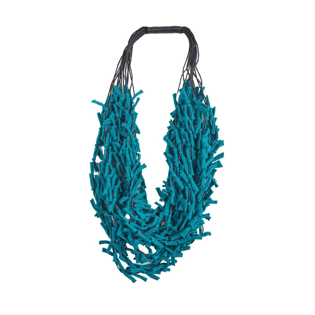 Collana tessuto Tonga Medium - turchese - Bijondo