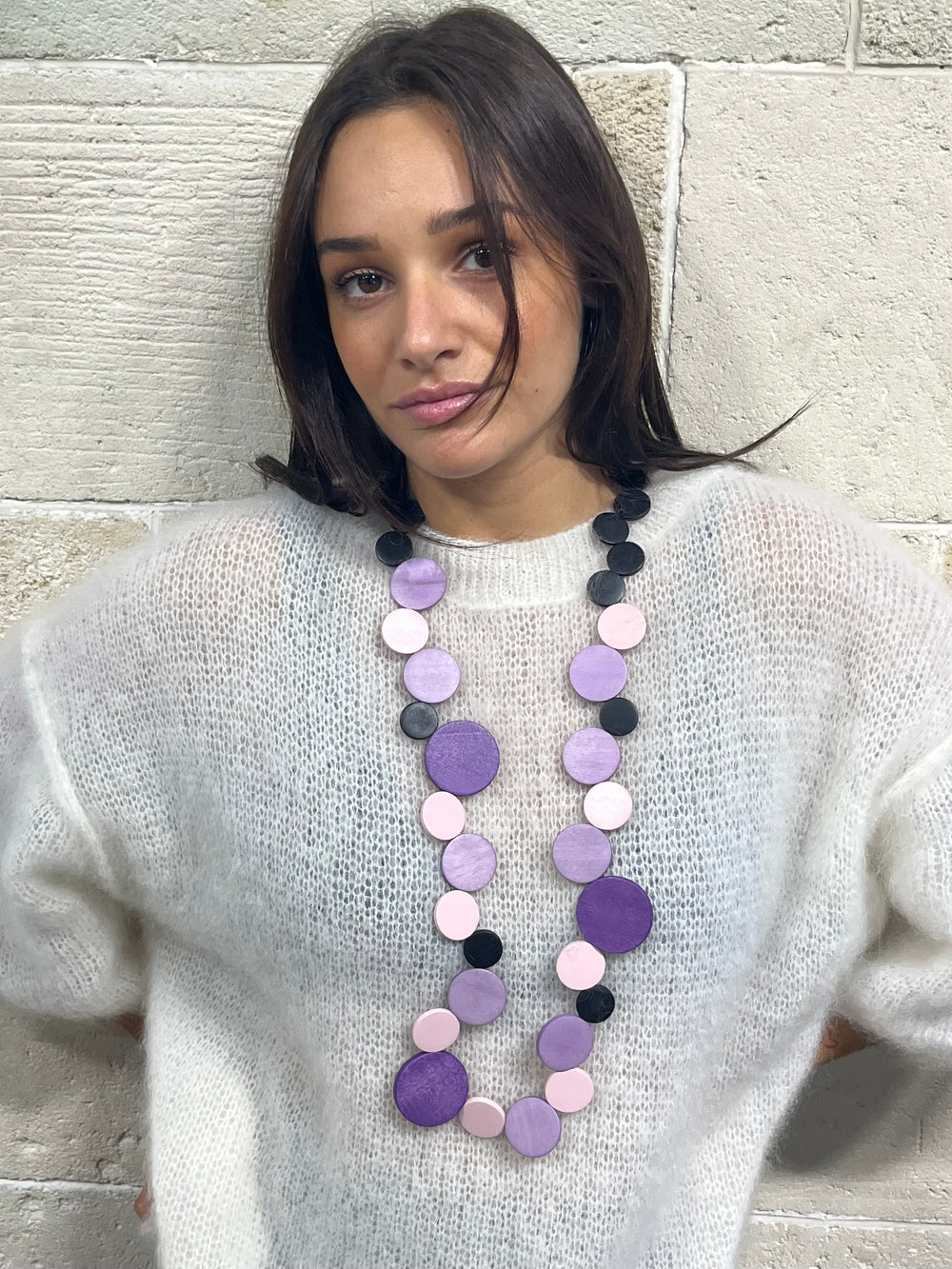 Avalaya Collana In Legno Graduato 70 Cm: Il Tocco Naturale Che Cercavi