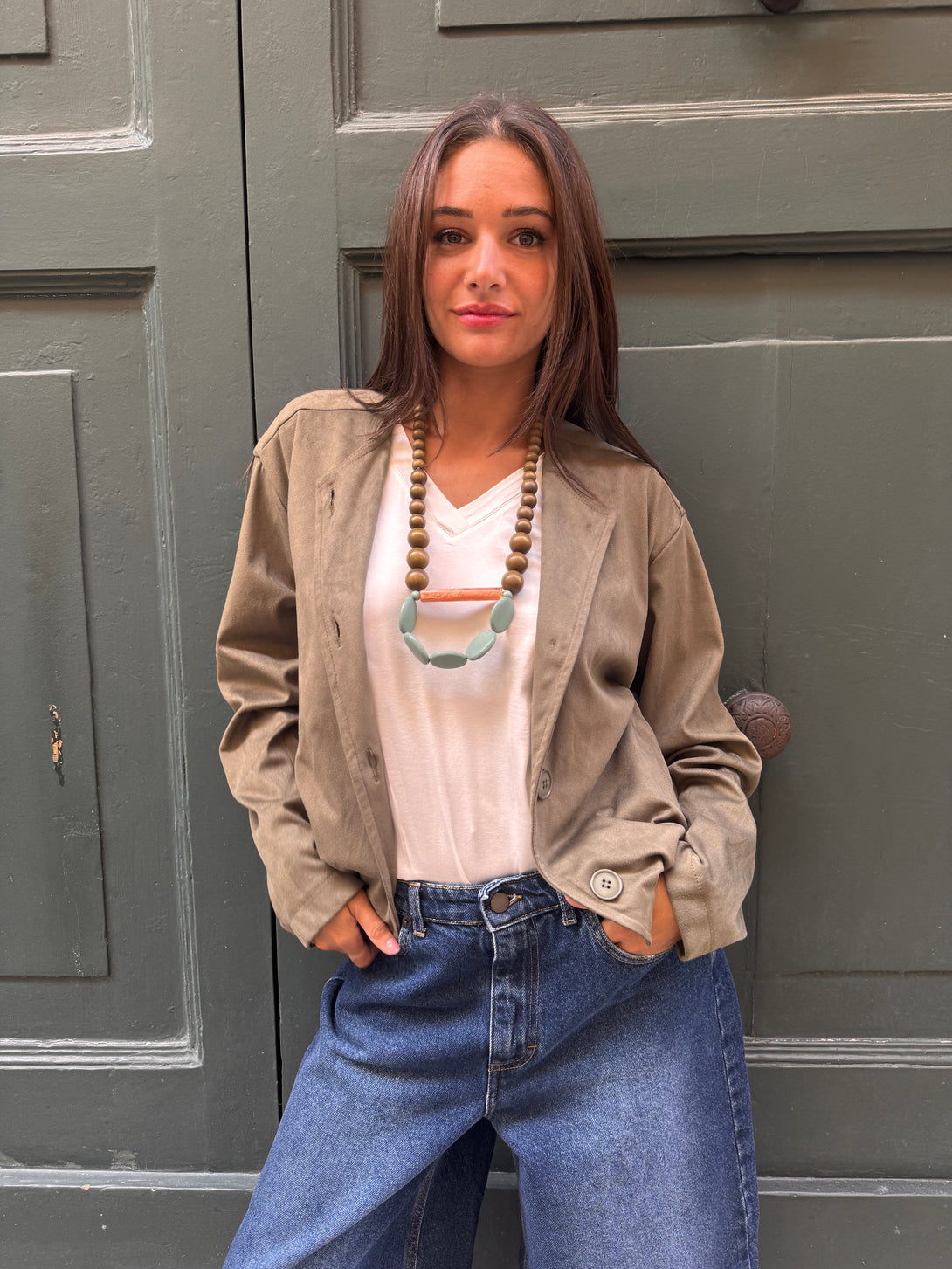 Giacca dainetto palloncino Ursula-Giacca-Bijondo-Bijondo