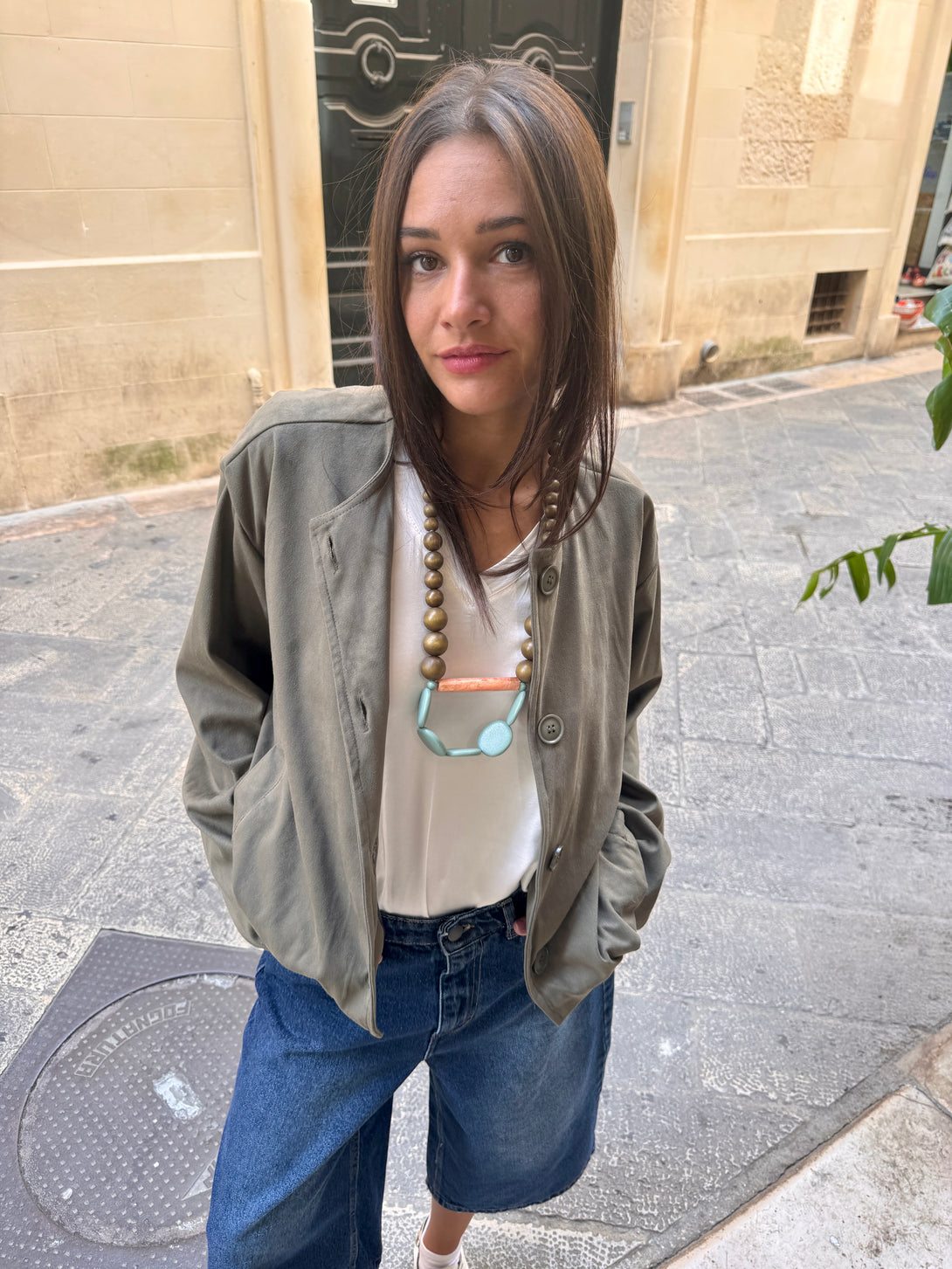 Giacca dainetto palloncino Ursula-Giacca-Bijondo-Bijondo