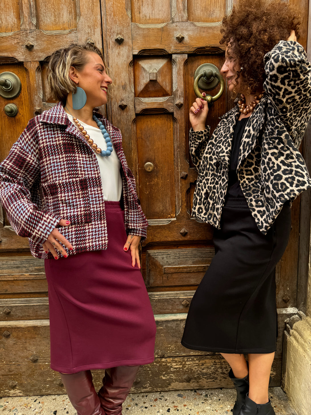 Giacca a quadri Joan-giacca-Bijondo-Bijondo