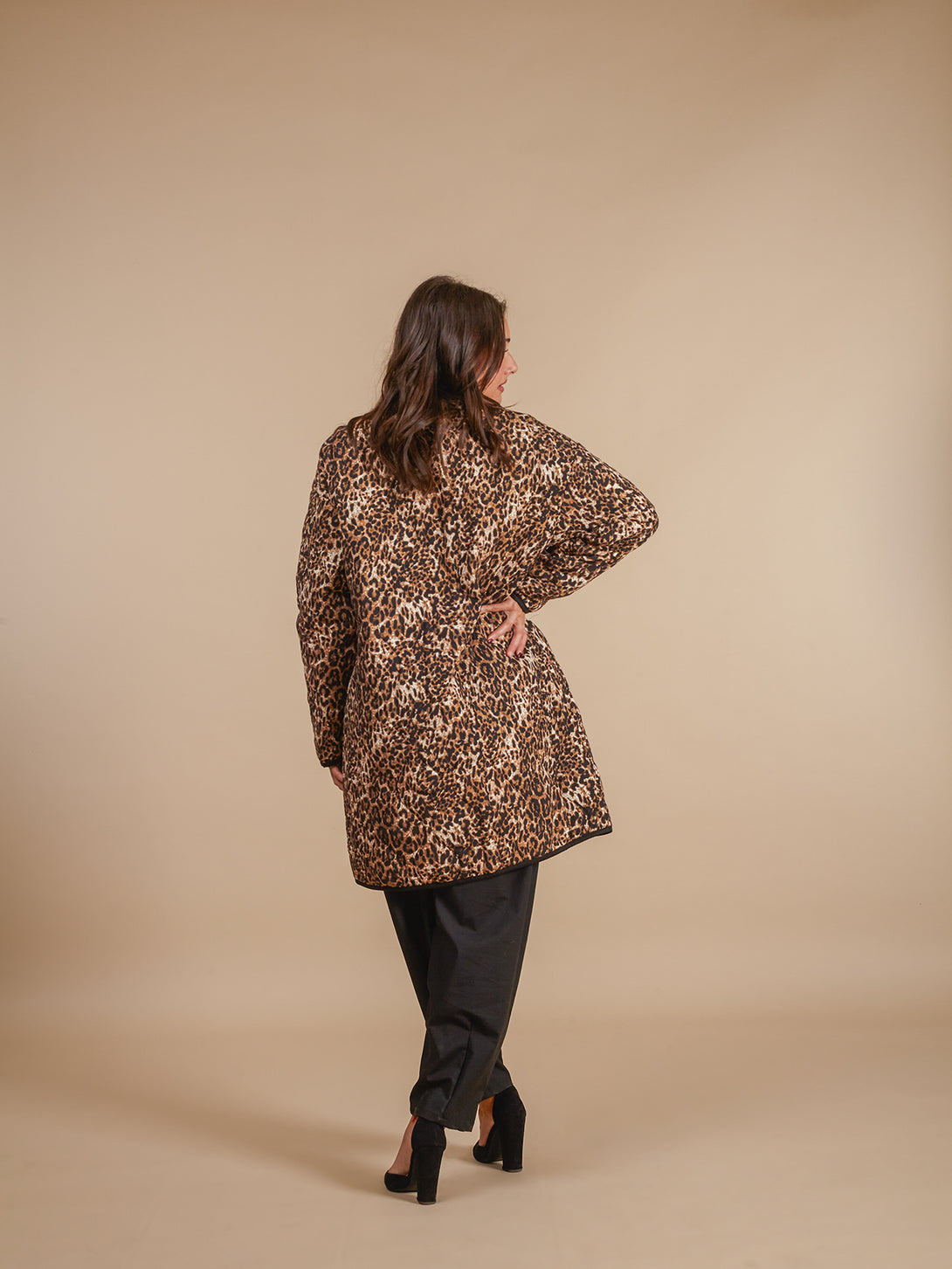 Giacca trapuntata animalier Monica-giacca-Bijondo-Bijondo