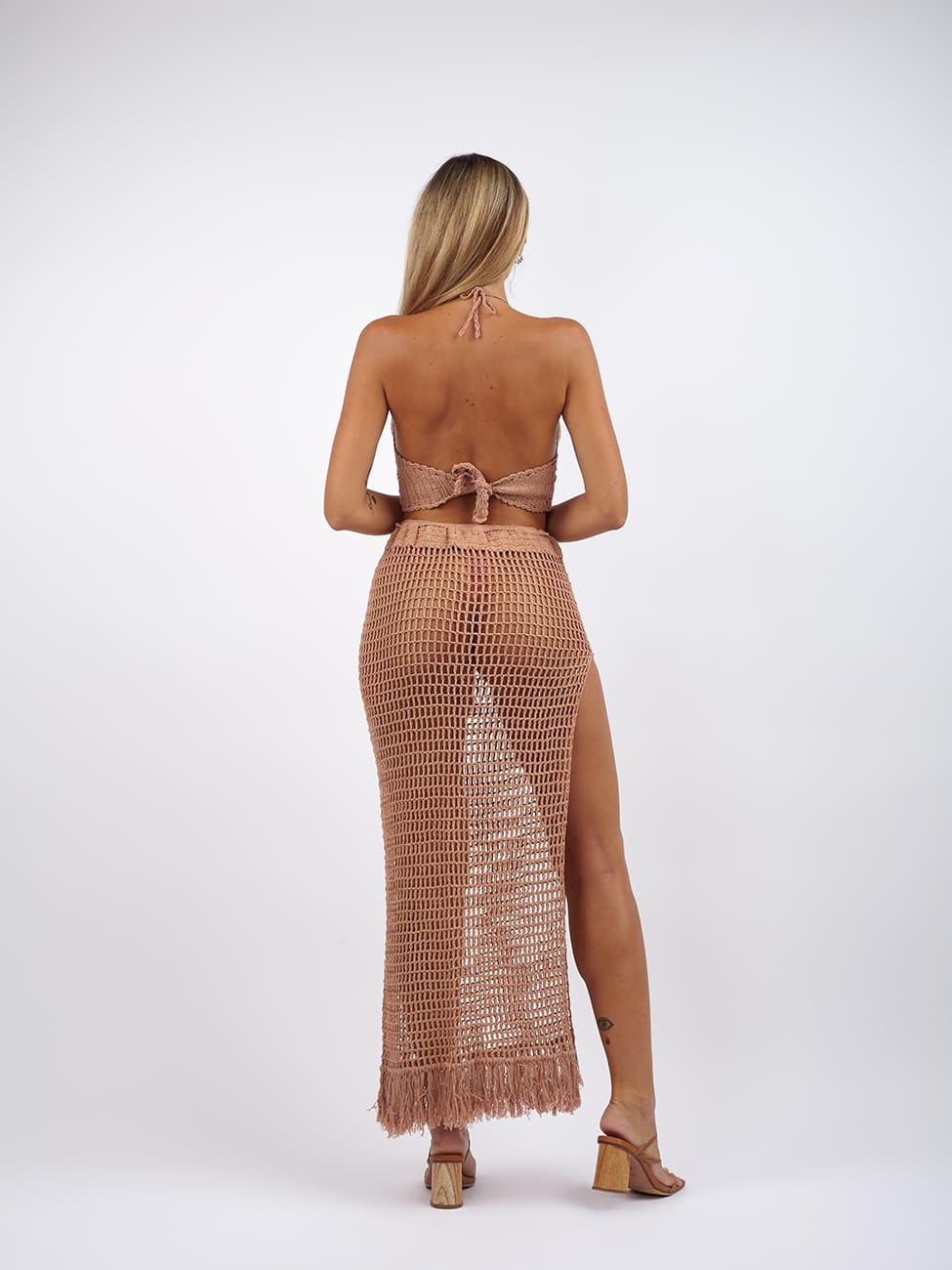 Gonna Crochet Ivy - beige - Bijondo