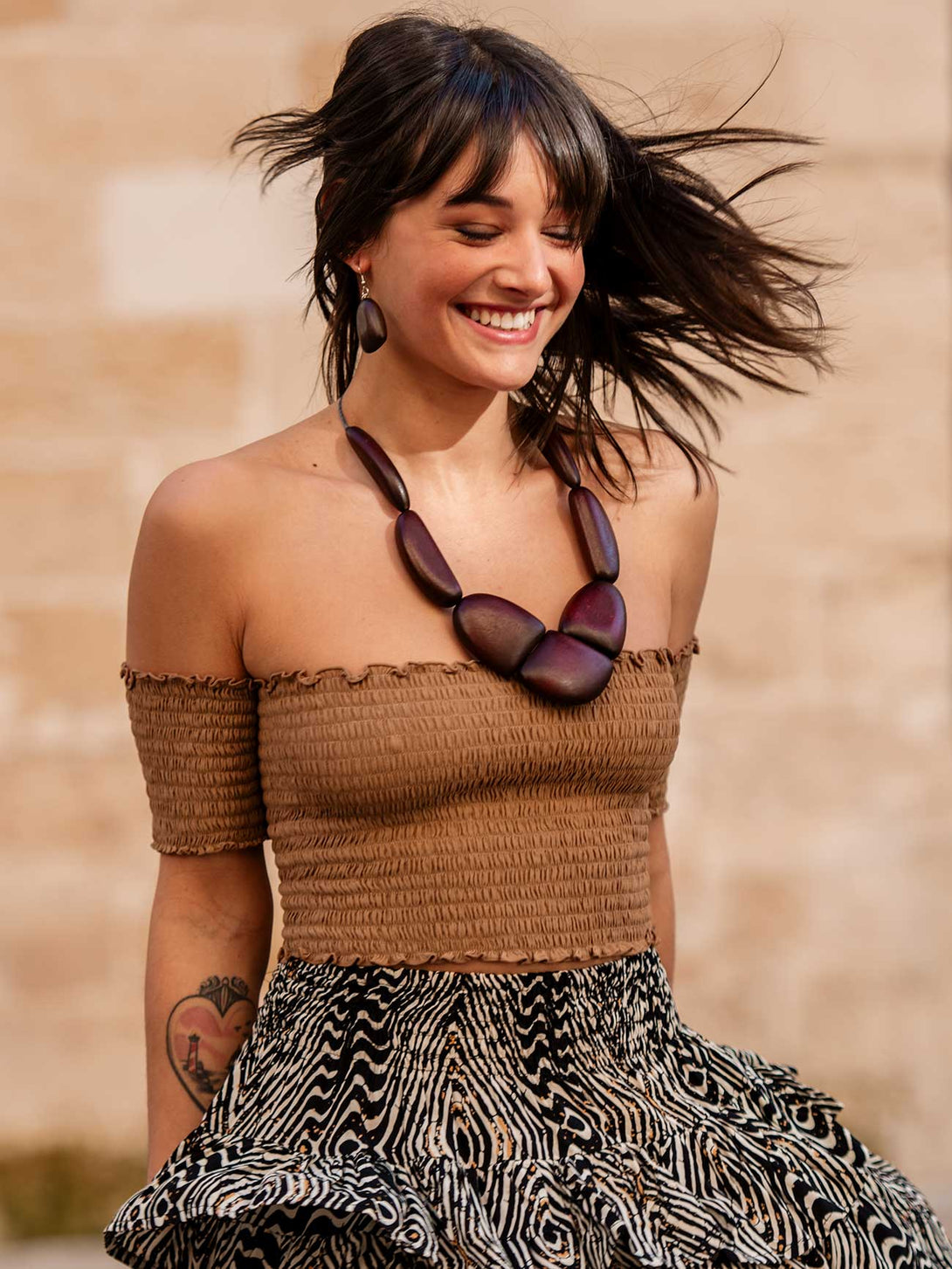 Gonna corta a balze Laura-Gonna-Bijondo-Bijondo