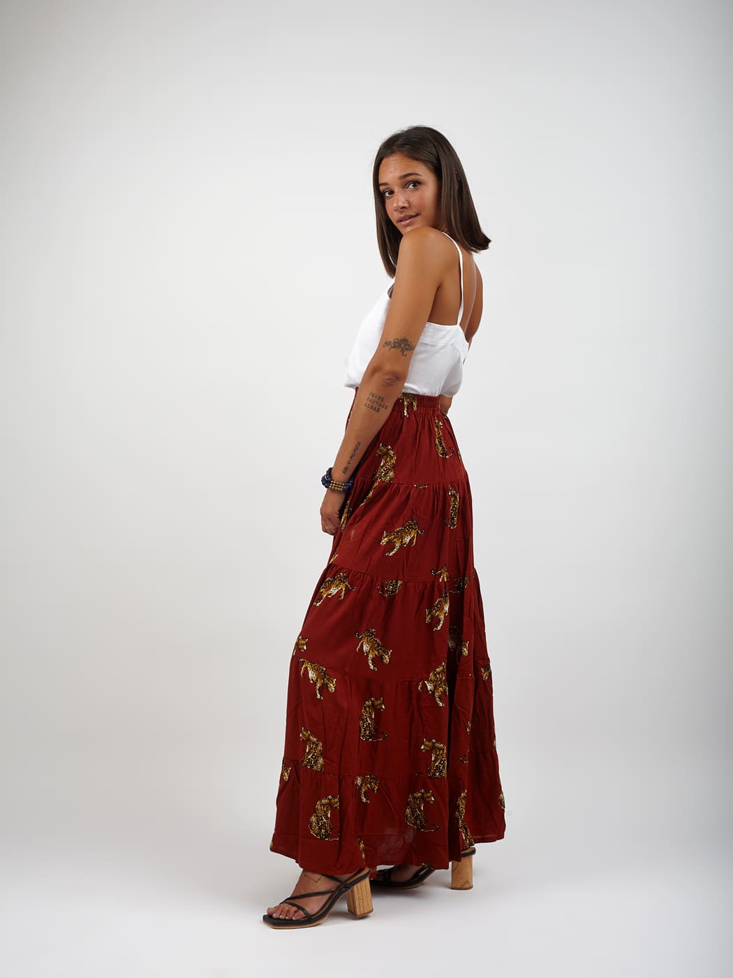 Gonna Olivia - ruggine - Bijondo