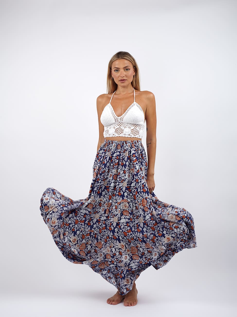 Gonna Olivia - blu - Bijondo