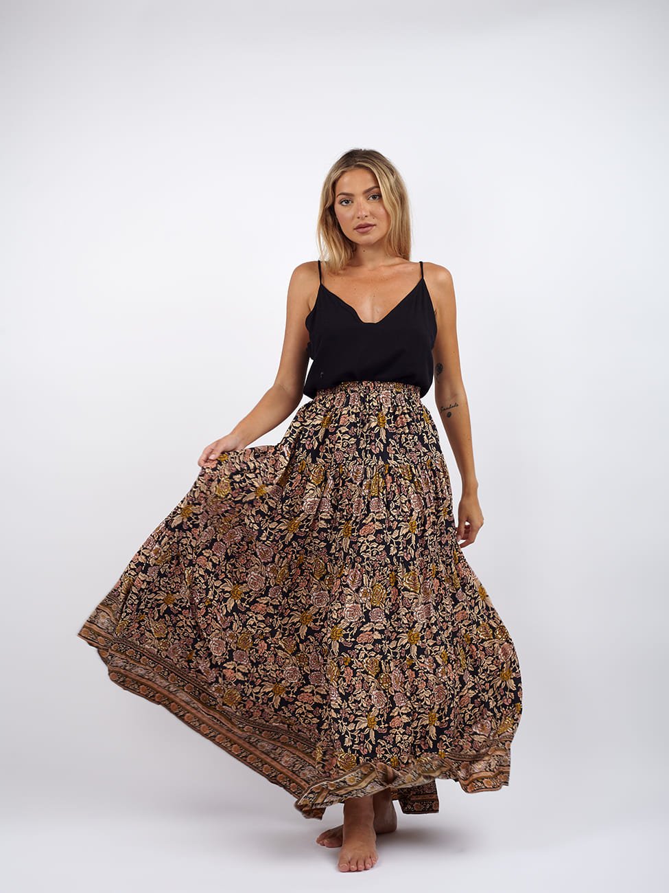 Gonna Olivia - nero - Bijondo