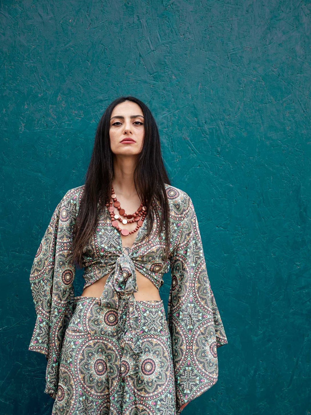 Gonna lunga in seta Almarosa-Gonna-EW-Bijondo