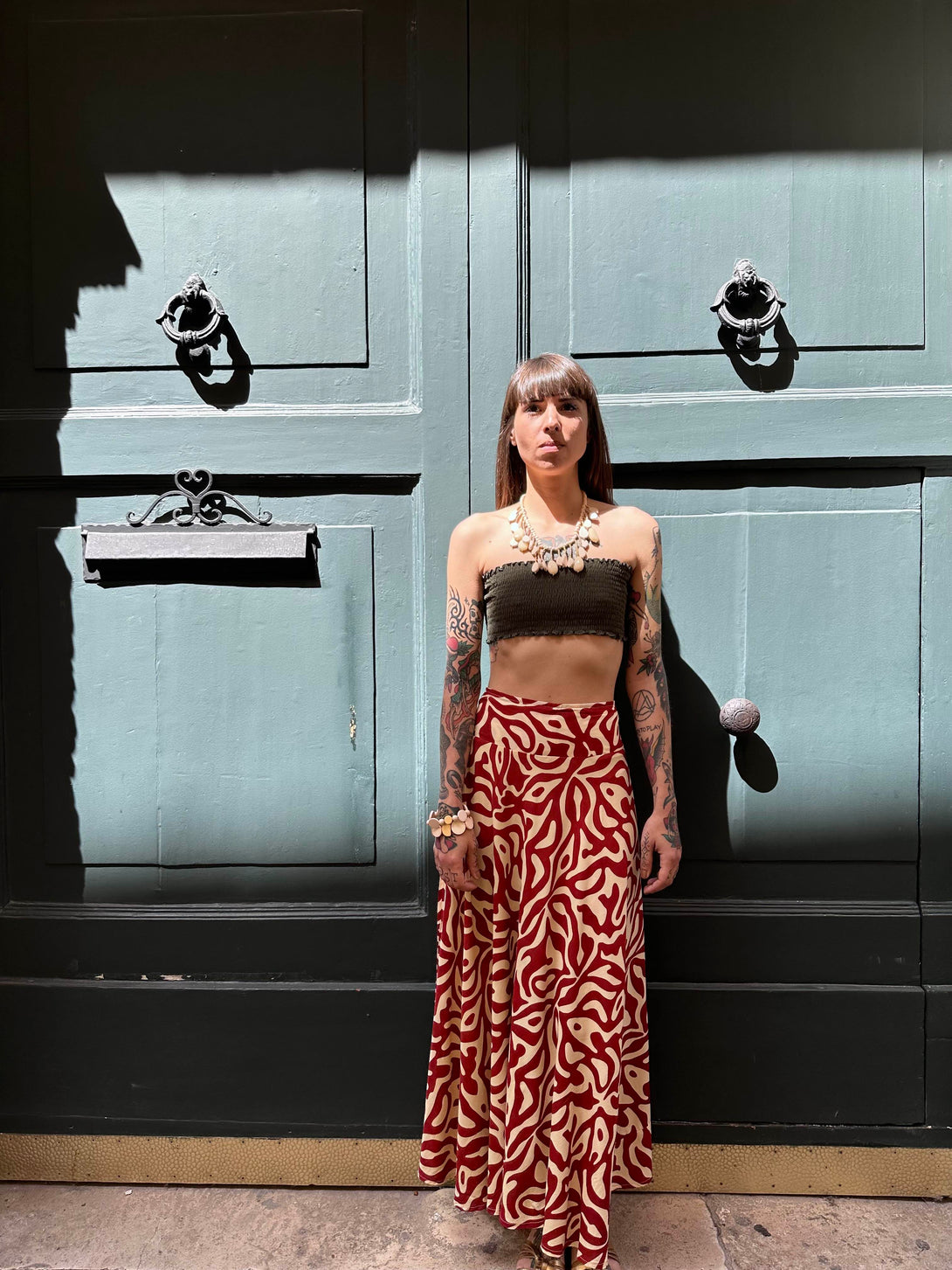 Gonna lunga rayon Julia-Gonna-Bijondo-Bijondo