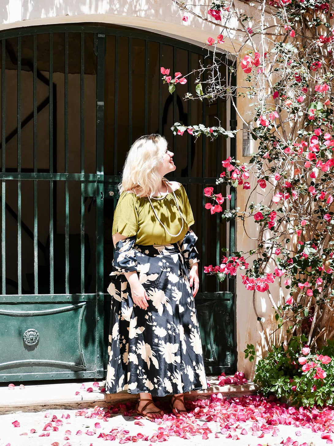 Gonna lunga seta Zoe-Gonna-WhyY-Bijondo