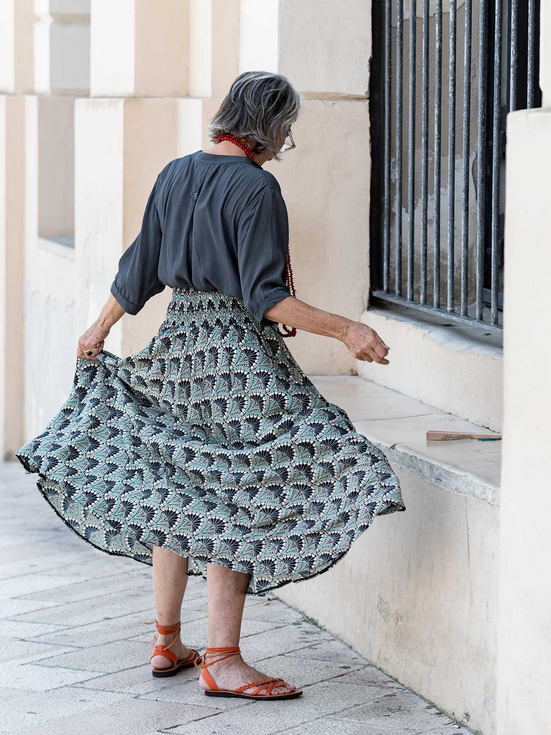 Gonna lunga viscosa Ellie-Gonna-Bijondo-Bijondo