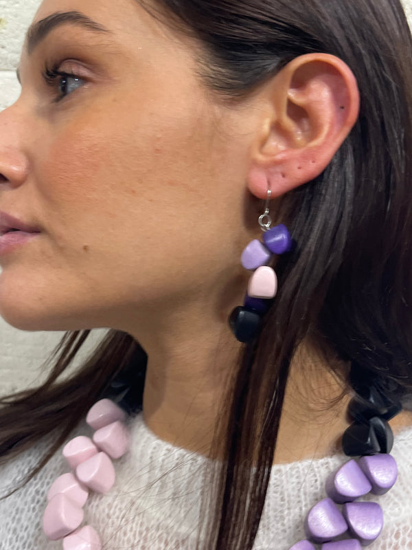 Orecchini legno Marocco big