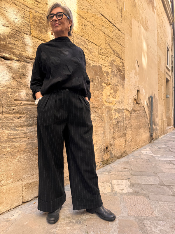 Pantalone gessato Cilian