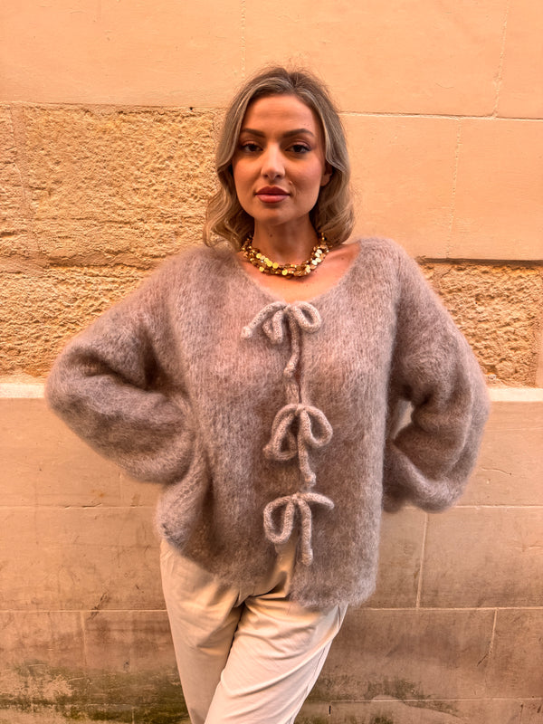 Cardigan kid mohair Bice