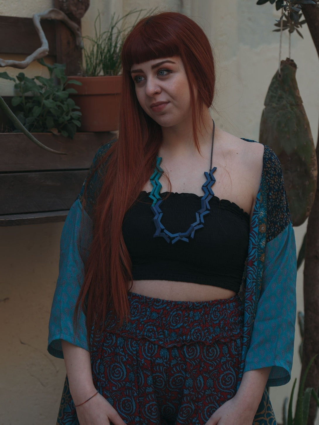 Kimono seta pezzo unico Sheila - kimono 2 - Bijondo