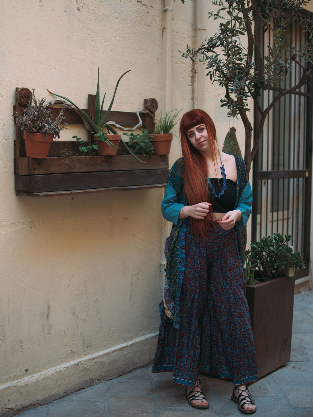 Kimono seta pezzo unico Sheila - kimono 2 - Bijondo