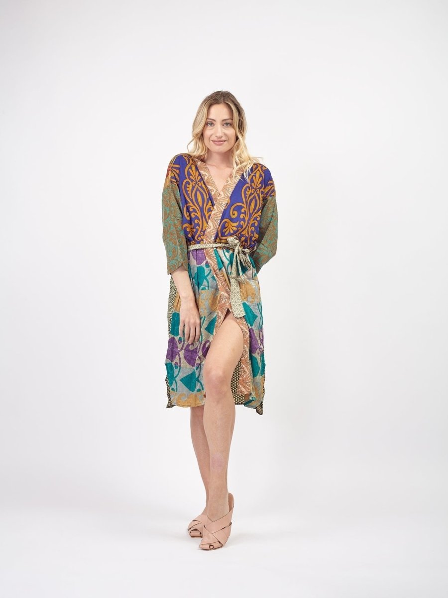 Kimono seta pezzo unico Sheila - kimono 5 - Bijondo