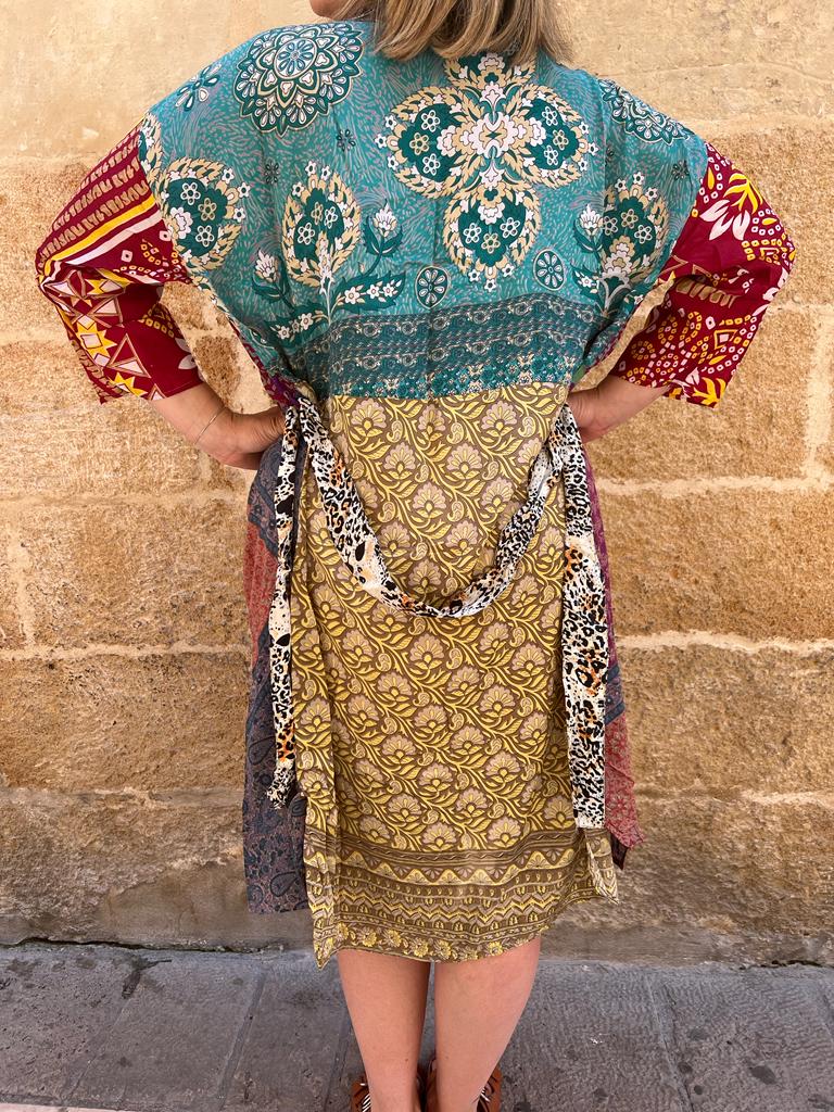 Kimono seta pezzo unico Sheila-kimono 4-taglia unica-Bijondo