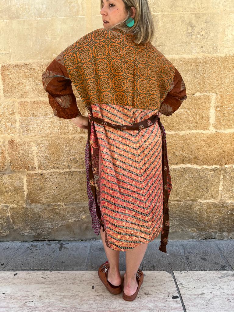 Kimono seta pezzo unico Sheila-kimono 4-taglia unica-Bijondo