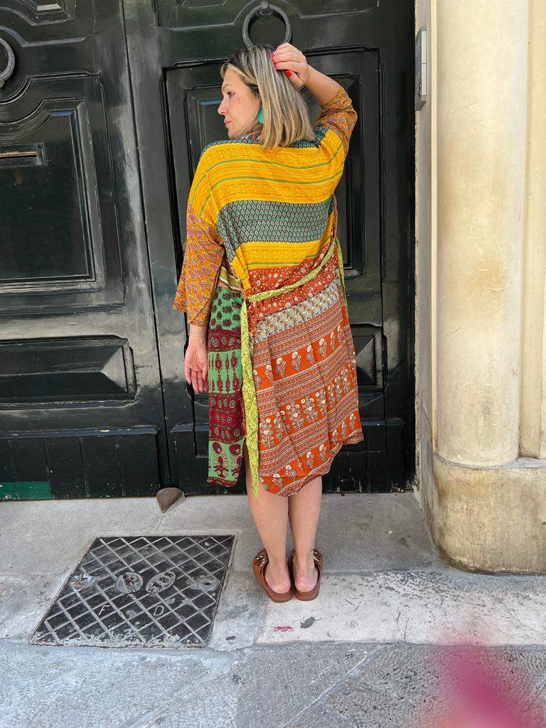 Kimono seta pezzo unico Sheila-kimono 4-taglia unica-Bijondo
