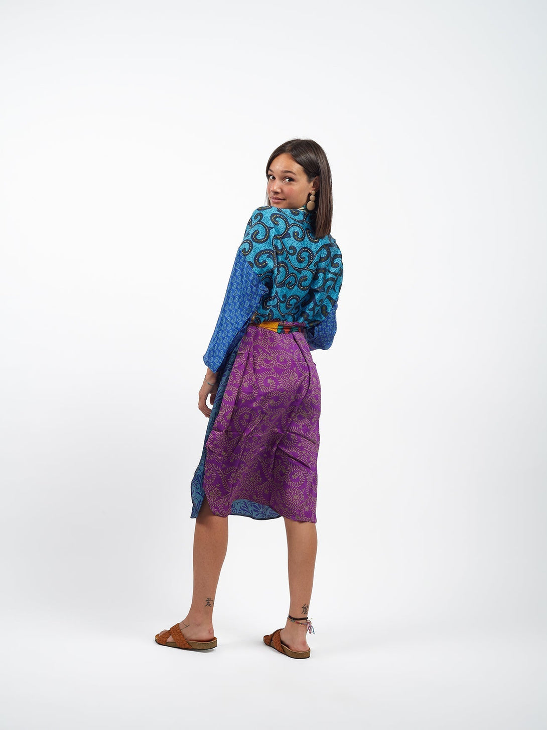 Kimono seta pezzo unico Sheila-kimono 4-taglia unica-Bijondo