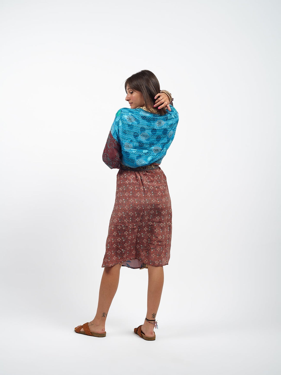 Kimono seta pezzo unico Sheila-kimono 4-taglia unica-Bijondo