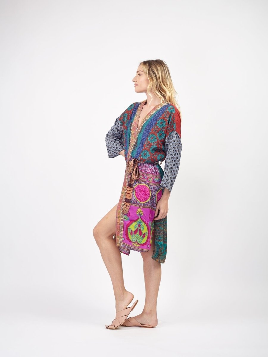 Kimono seta pezzo unico Sheila - kimono 4 - Bijondo