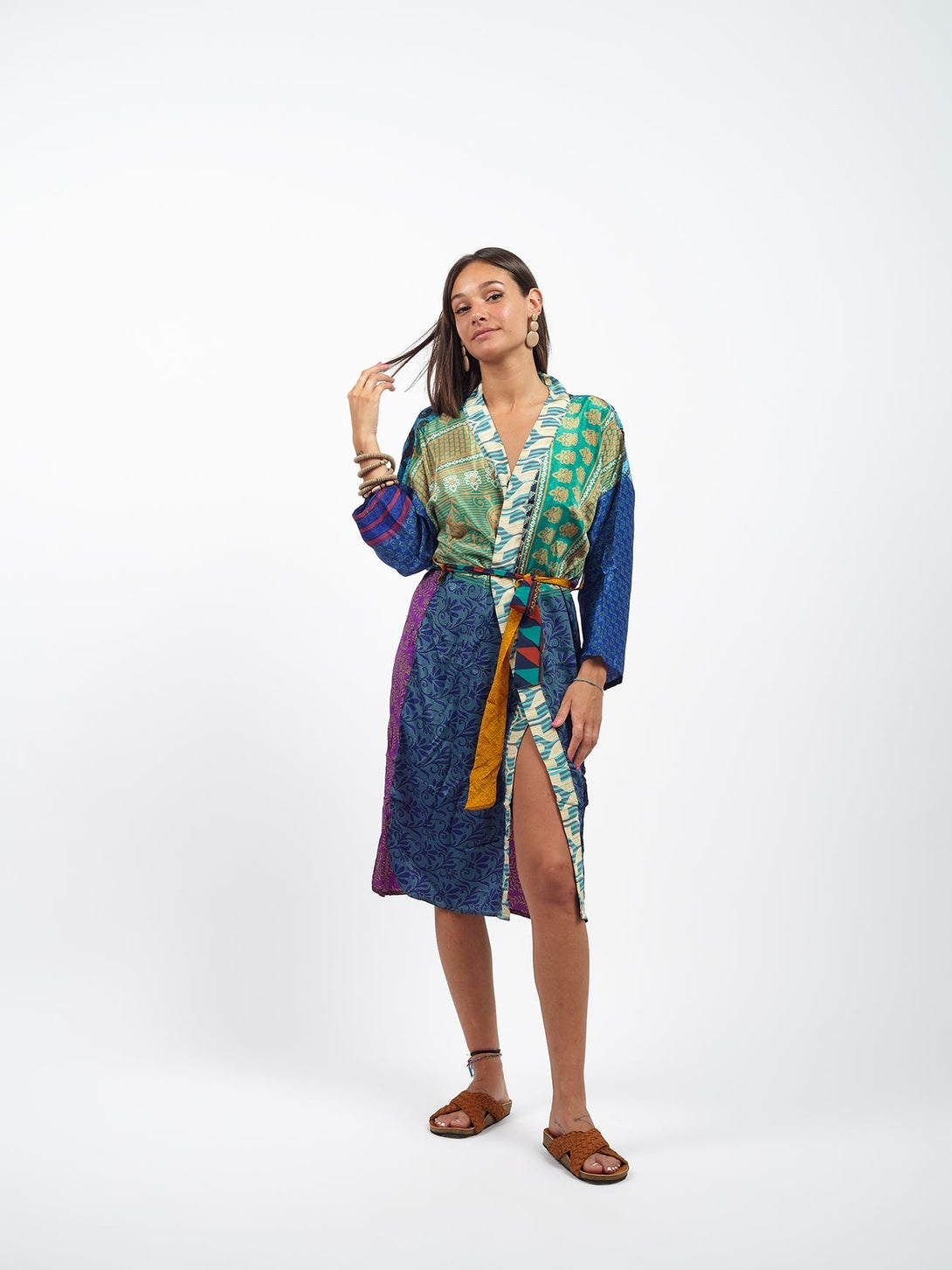 Kimono seta pezzo unico Sheila-kimono 17-taglia unica-Bijondo