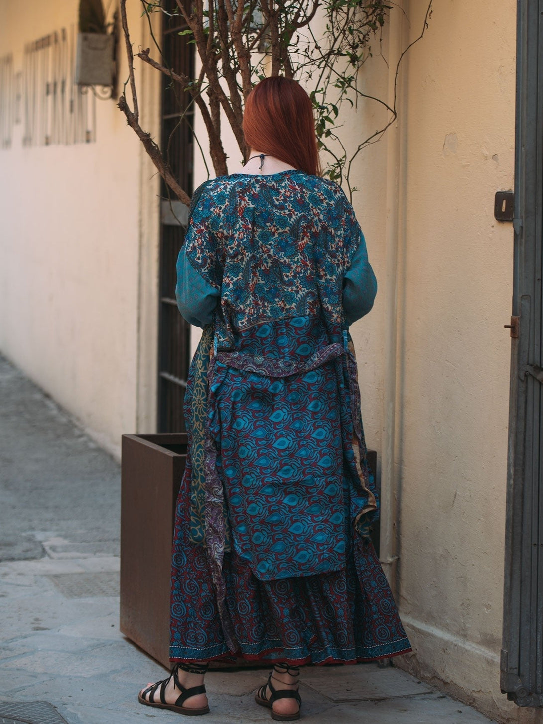 Kimono seta pezzo unico Sheila - kimono 2 - Bijondo