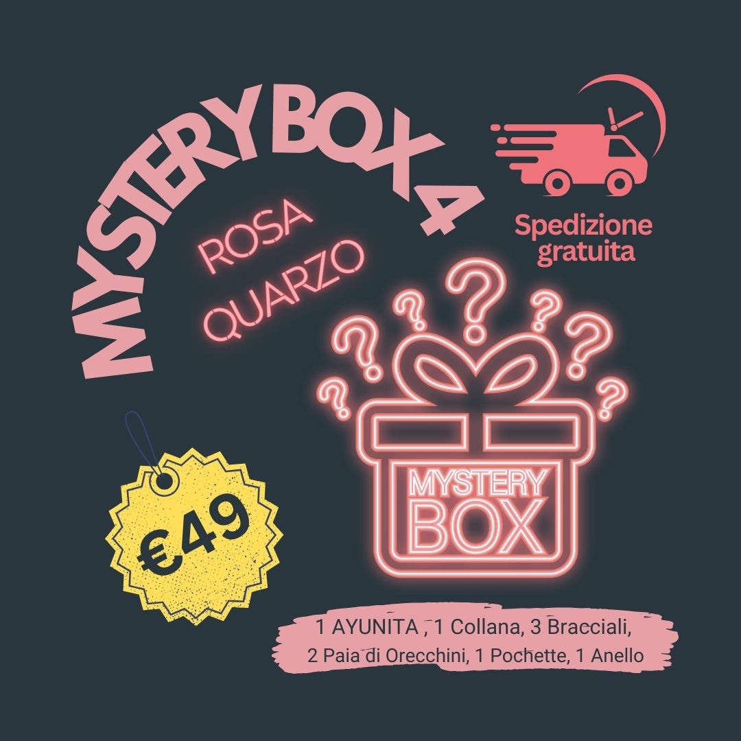 MYSTERY BOX N°4: COLORE ROSA QUARZO-Mystery Box-Bijondo-taglia unica-Bijondo