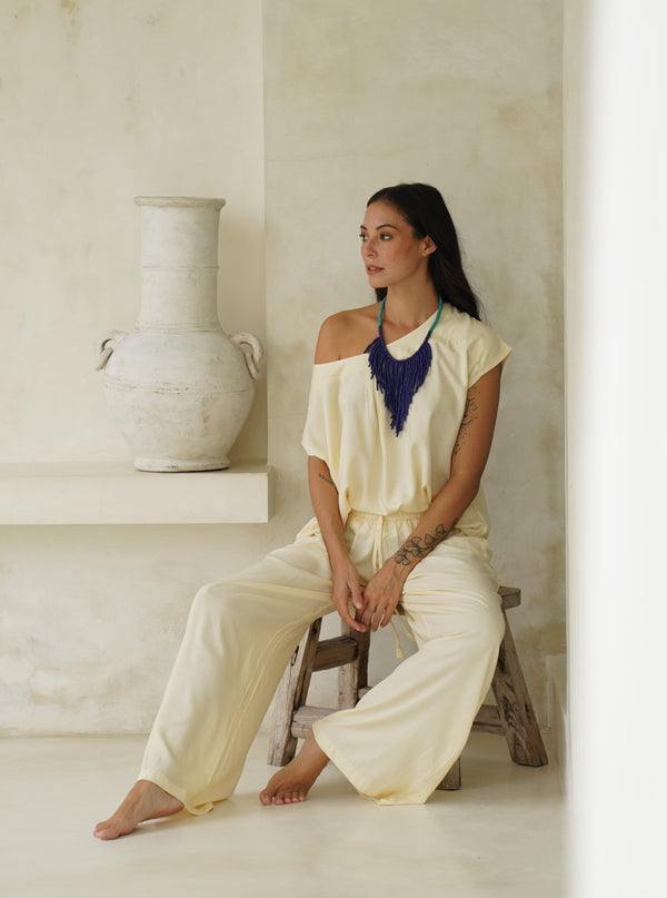 Maglia basic tinta unita viscosa Karol-nero-Bijondo