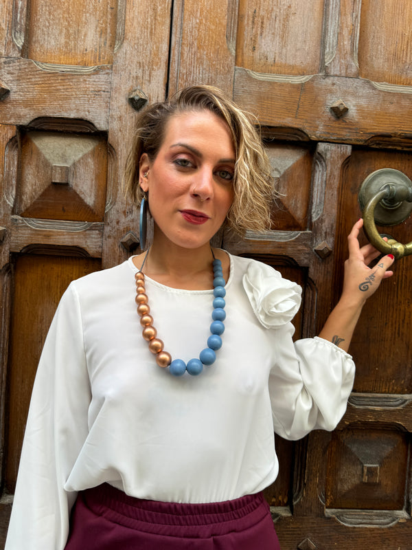 Collana regolabile legno Rio Metallic-collana-EW-Bijondo