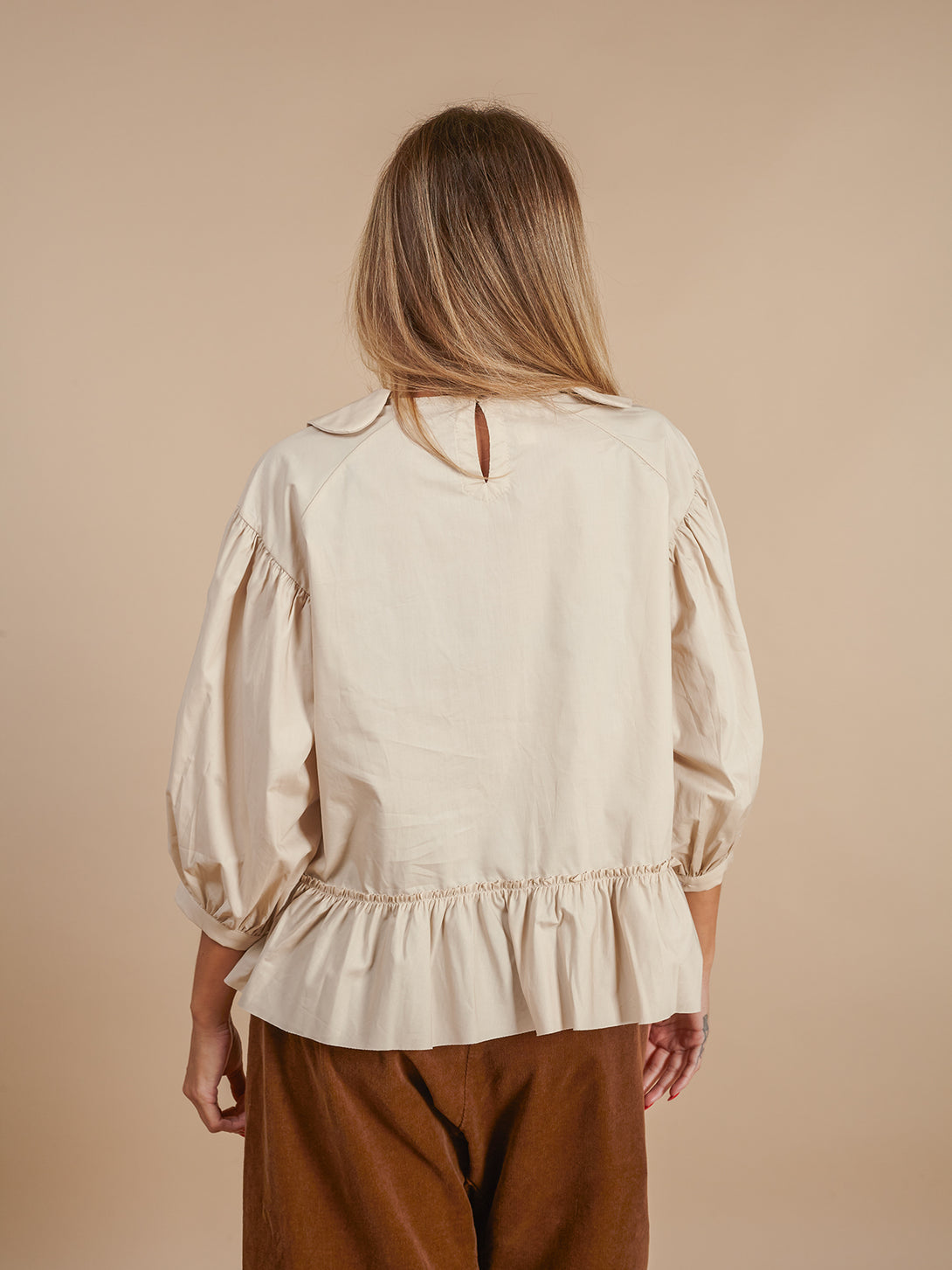 Maglia con colletto cotone Kuma-maglia-Bijondo-Bijondo