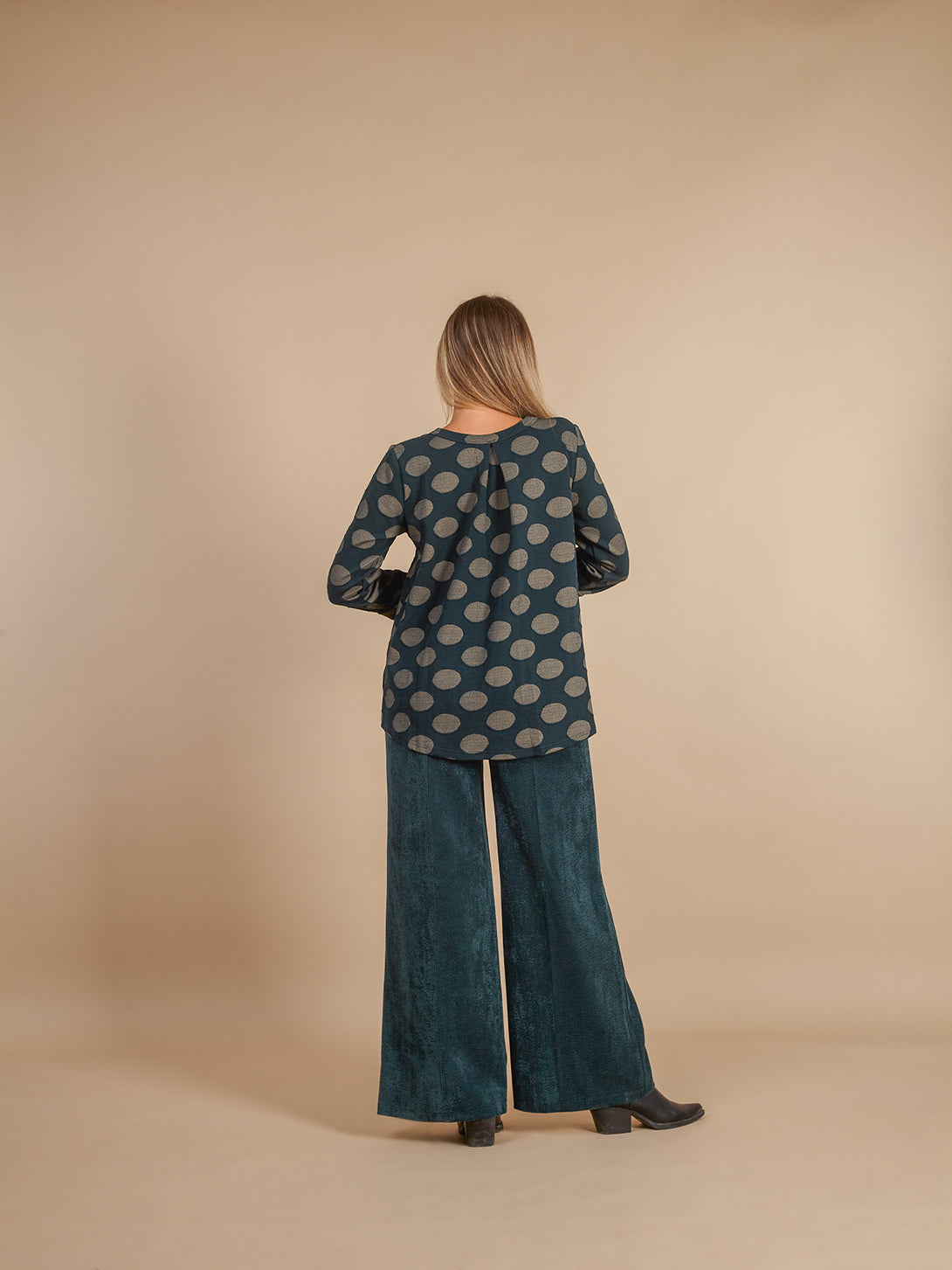 Maglia pois viscosa Aylin-maglia-Bijondo-Bijondo