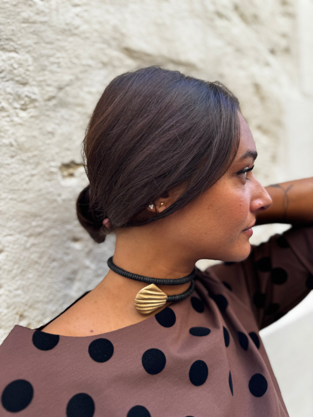 Maglia punto milano pois Mary-top-Bijondo-Bijondo