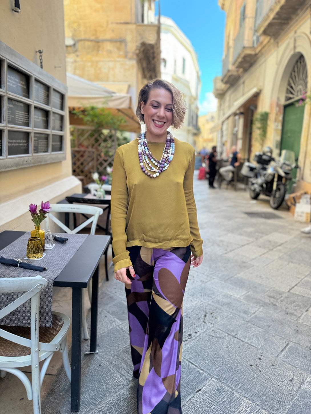 Maglia raso viscosa Mila-Maglia-Bijondo-Bijondo