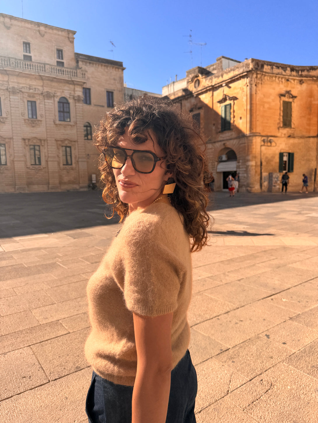 Maglioncino Super Kid Mohair e lana Merino-Maglione-Bijondo-Bijondo