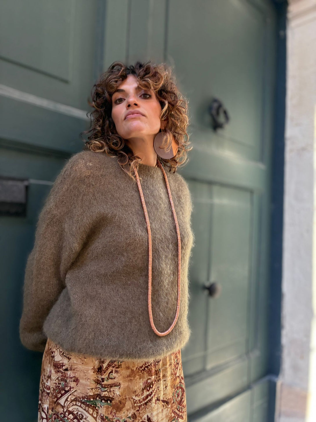 Maglione Kid Mohair Inga-Bijondo-Bijondo