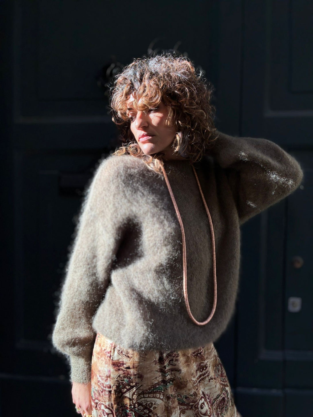 Maglione Kid Mohair Inga-Bijondo-Bijondo