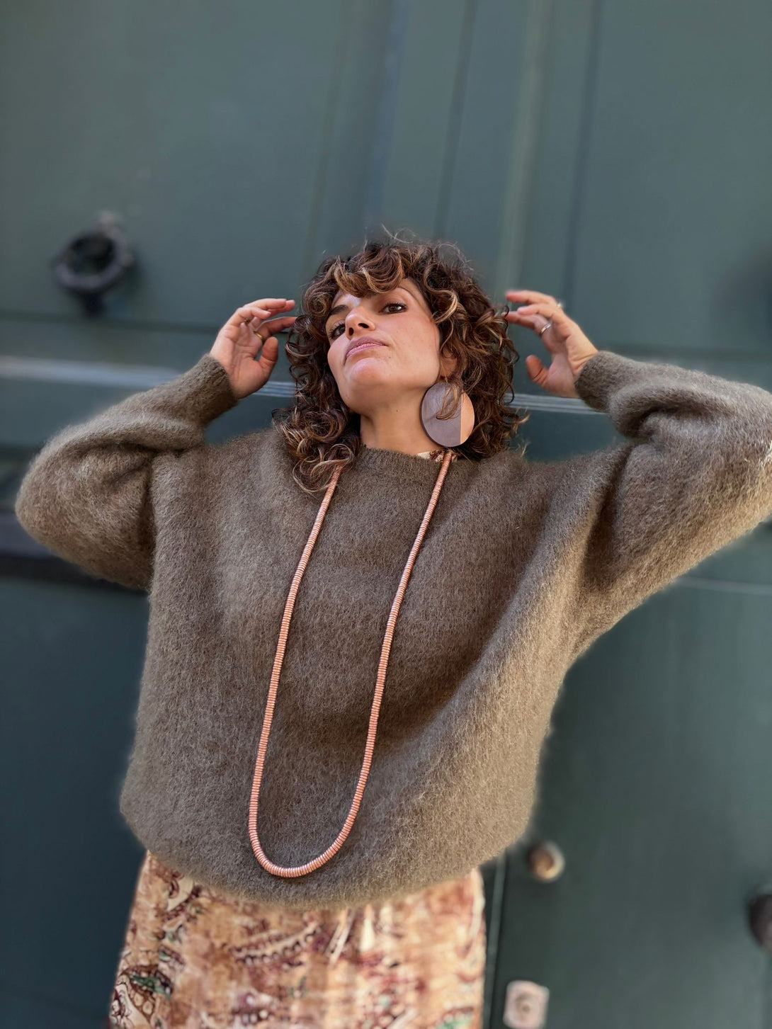 Maglione Kid Mohair Inga-Bijondo-Bijondo