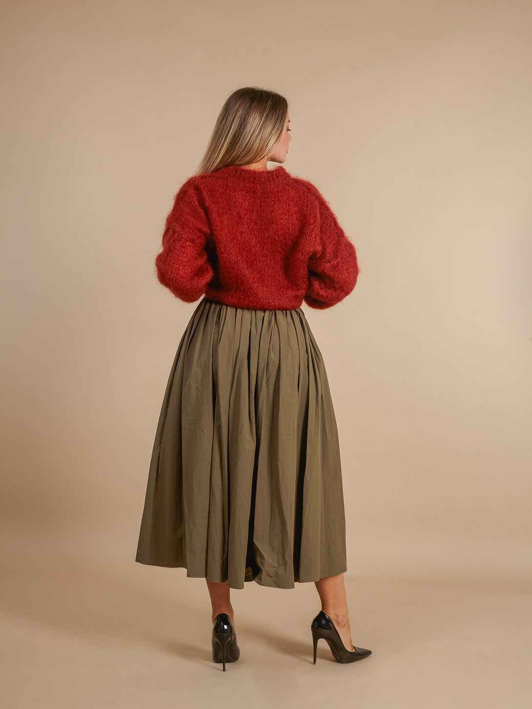 Maglione Kid Mohair morbido Halle-Maglione-Bijondo-Bijondo