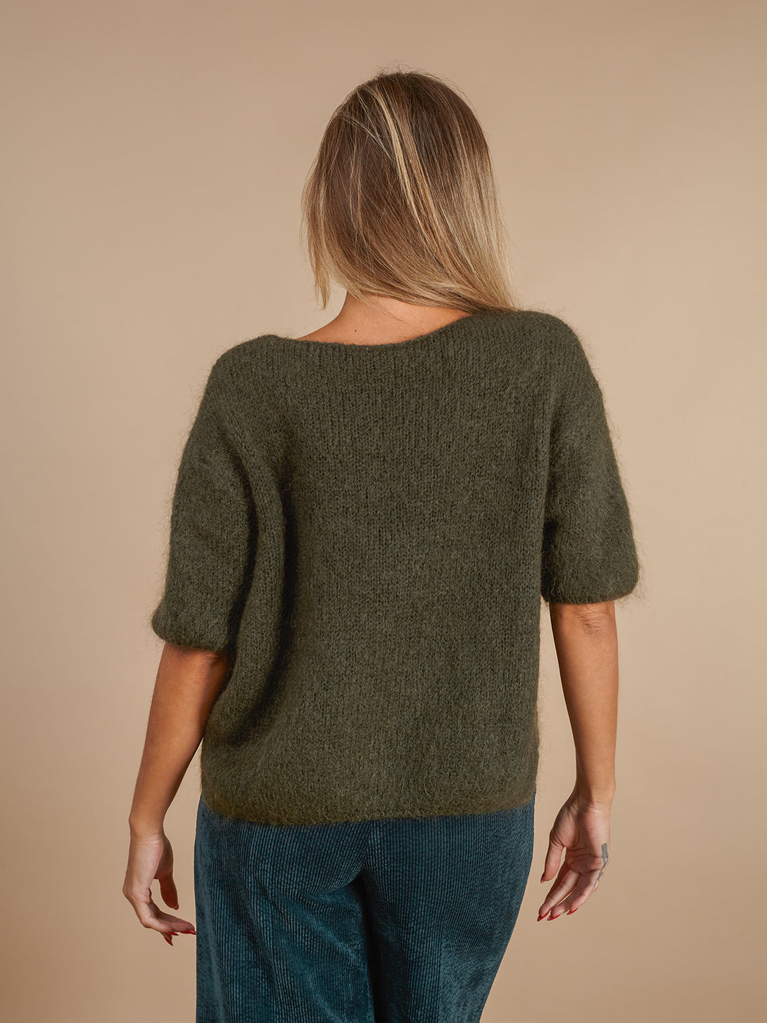 Maglione mezza manica con mohair e lana Brigitta-Maglione-Bijondo-Bijondo