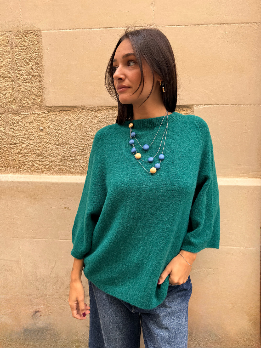 Maglione super kid mohair e lana merino Lucy-Maglione-Bijondo-Bijondo