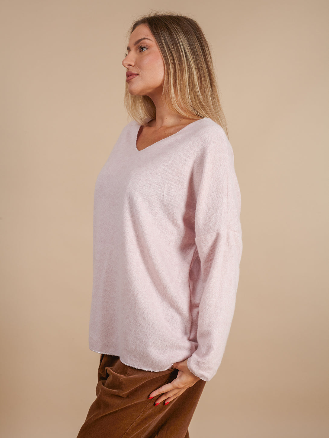 Maglione super soffice con Angora Allegra-Maglione-Bijondo-Bijondo
