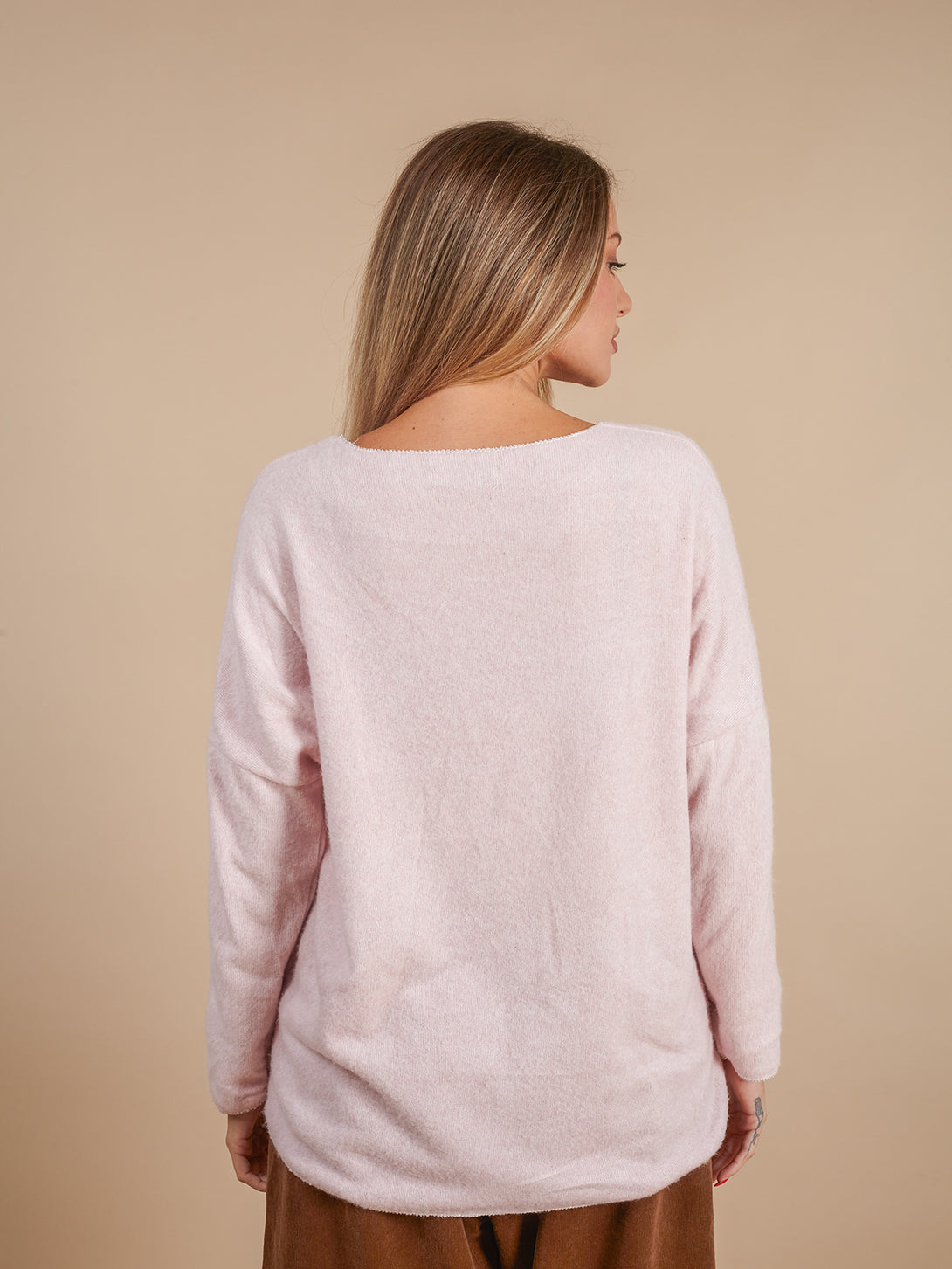 Maglione super soffice con Angora Allegra-Maglione-Bijondo-Bijondo