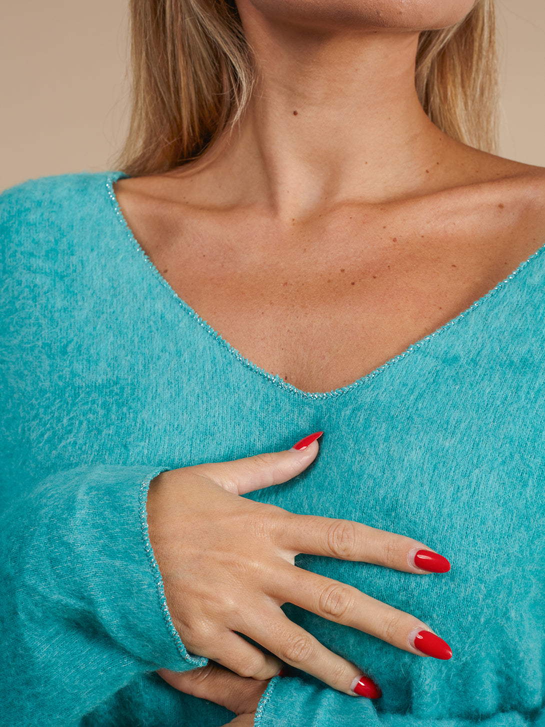 Maglione super soffice con Angora Allegra-Maglione-Bijondo-Bijondo