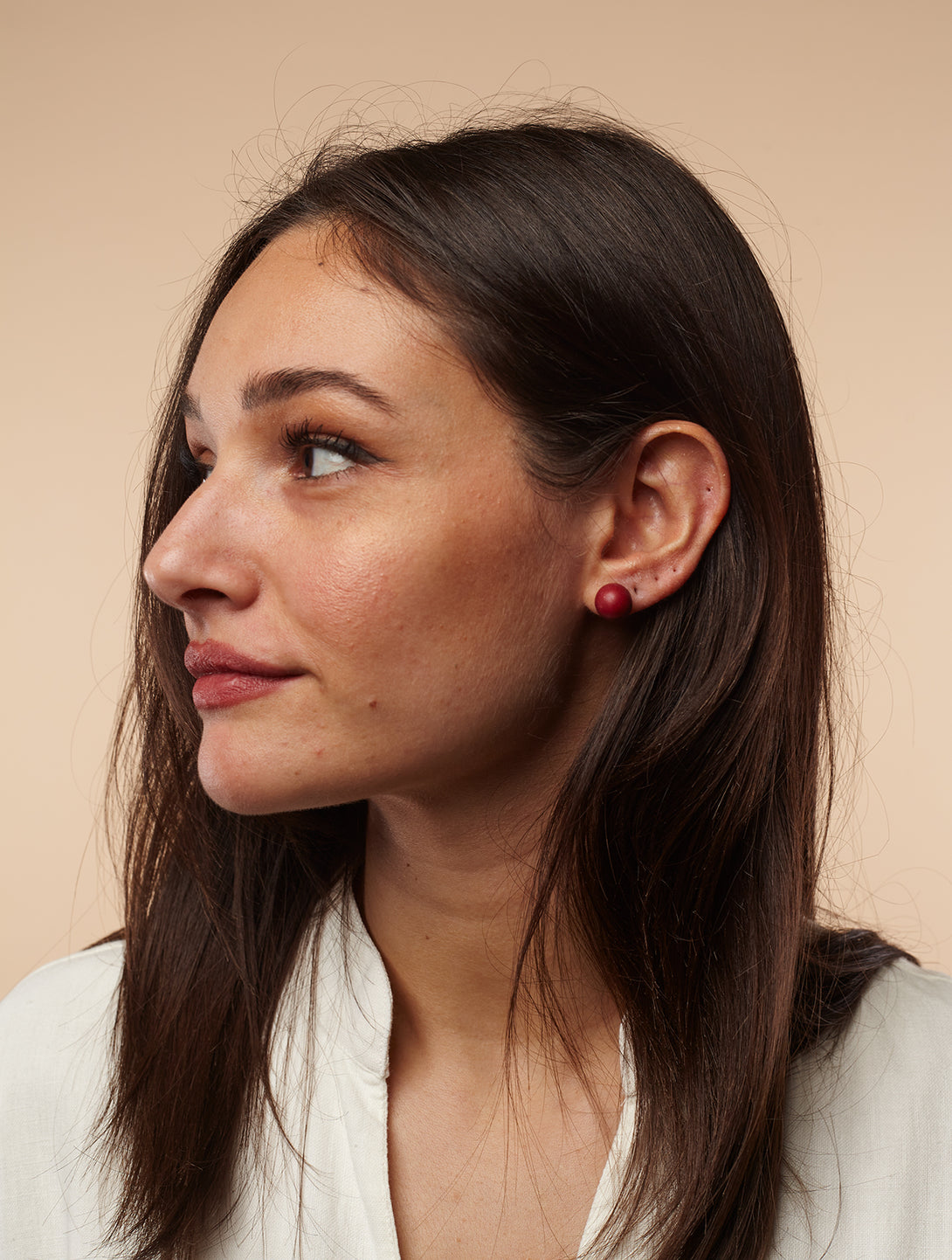 Micro orecchini Leila a lobo, legno-orecchini-Bijondo-Bijondo