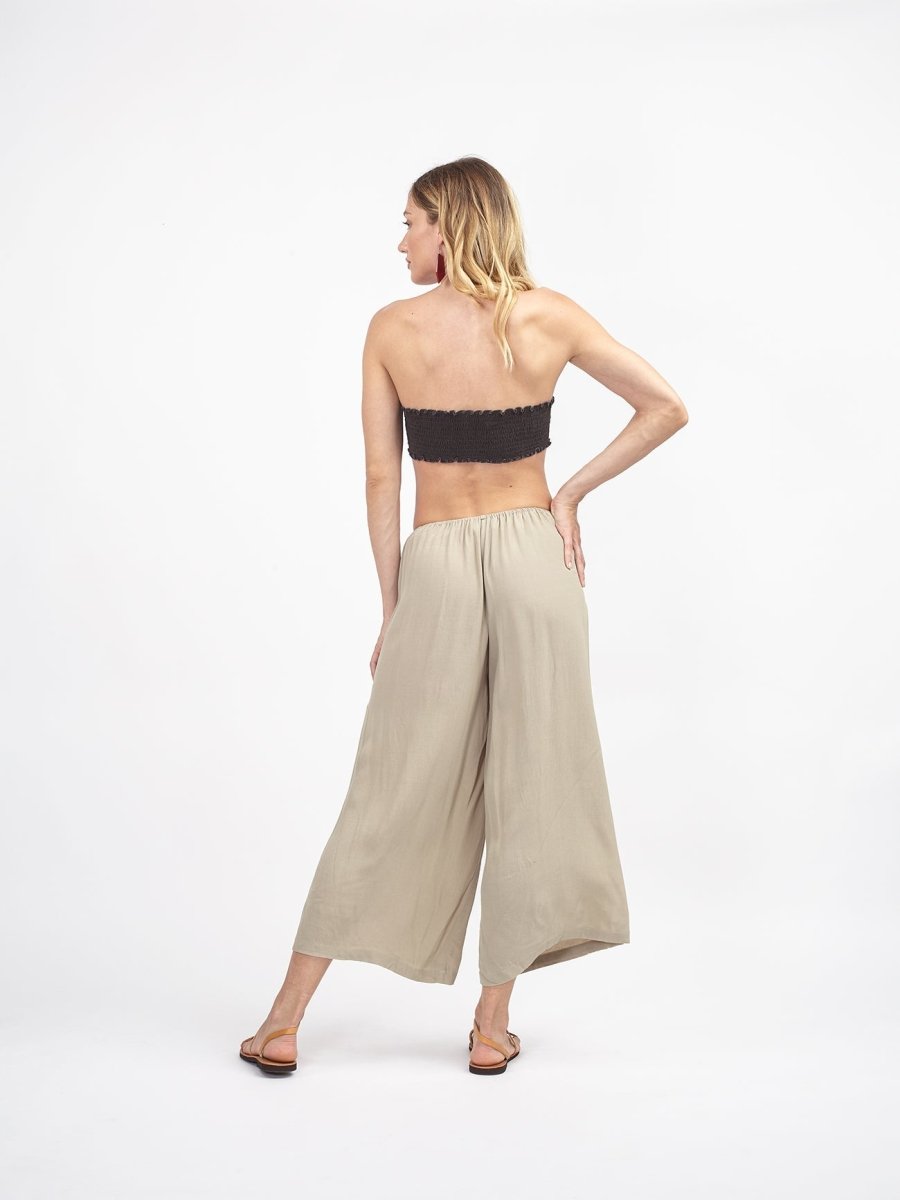 Mini Top a fascia basic Rihanna - verde - Bijondo